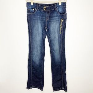 G. Unit Clothing Embroidered Dark Wash Jeans 15